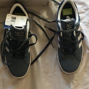 One Pair Adidas NEO Blue Tennis Shoes Never Worn